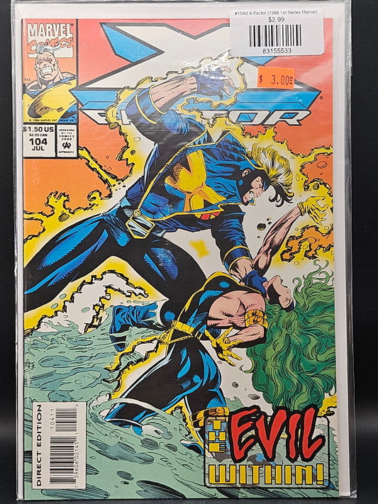 #104d X-Factor (1986 1st Series Marvel)
