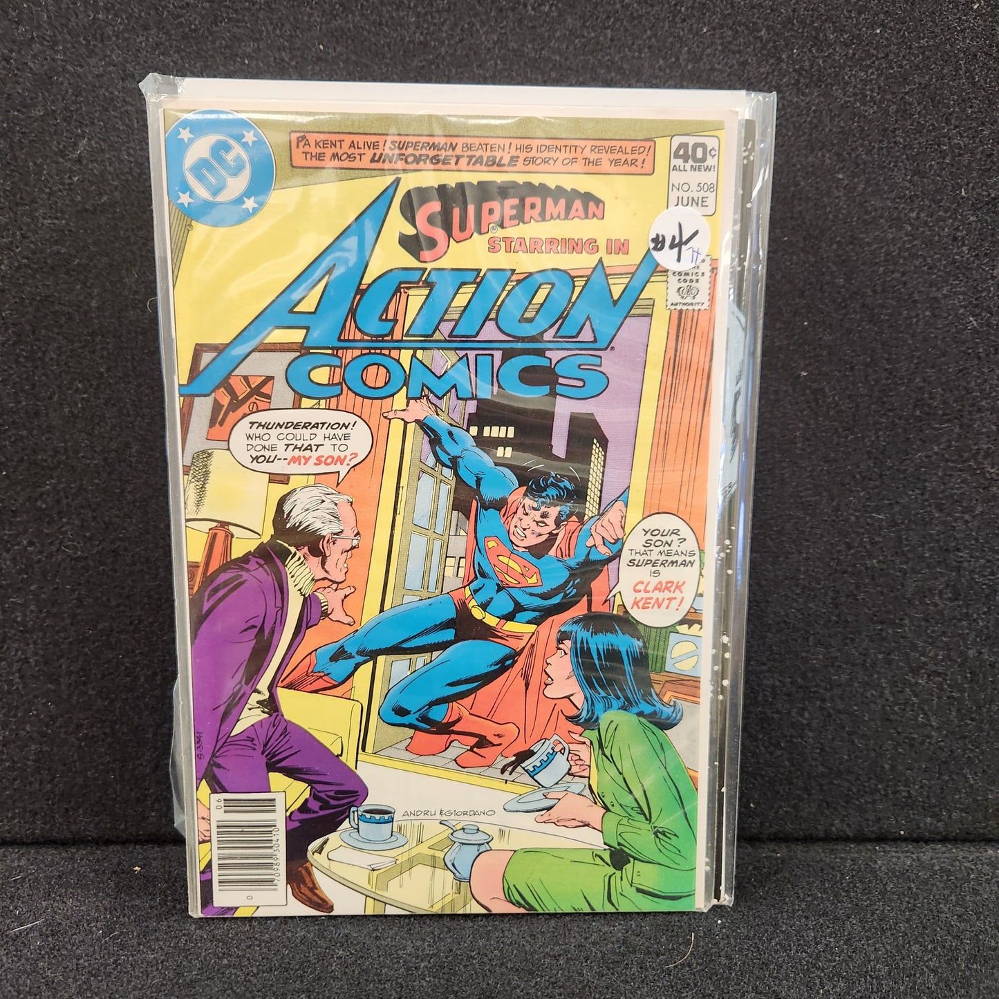 Action Comics #508 - The Most Unforgettable Story Ever Told (DC 1980)