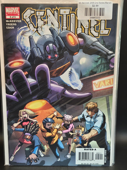 #5 Sentinel (2005 2nd Series Marvel)