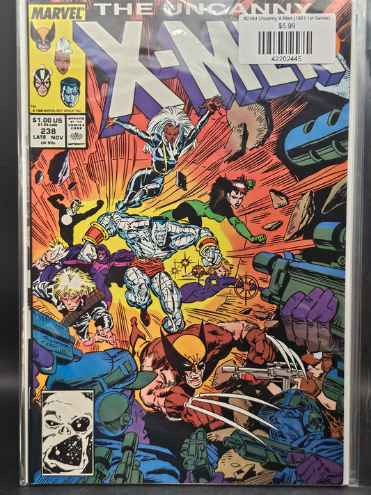#238d Uncanny X-Men (1963 1st Series)
