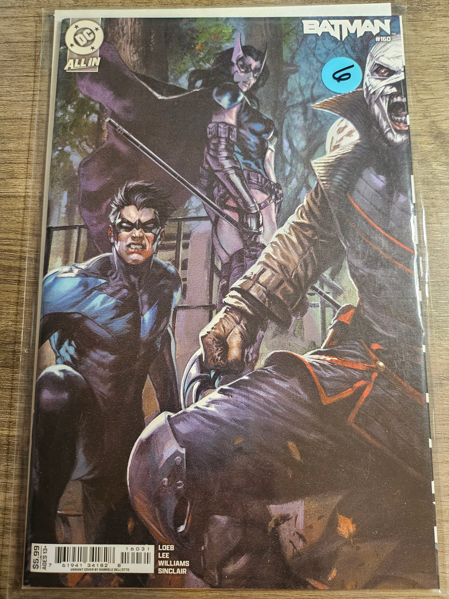 Batman – DC Comics – (2016–2026) – Volume 3 – #160 - Cover C