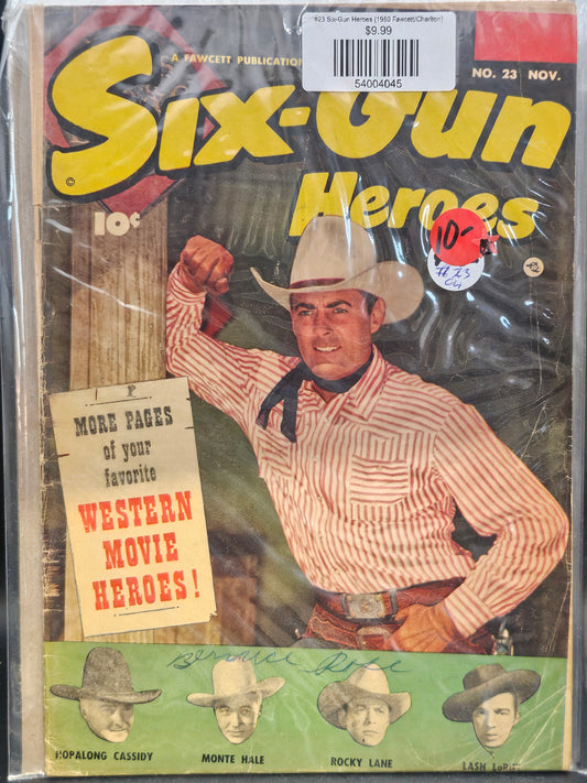 #23 Six-Gun Heroes (1950 Fawcett/Charlton)