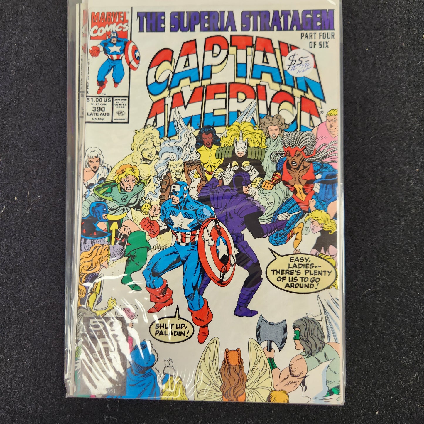 Captain America – Marvel – 1968–1996 – Volume 1 – Ongoing Series – #390