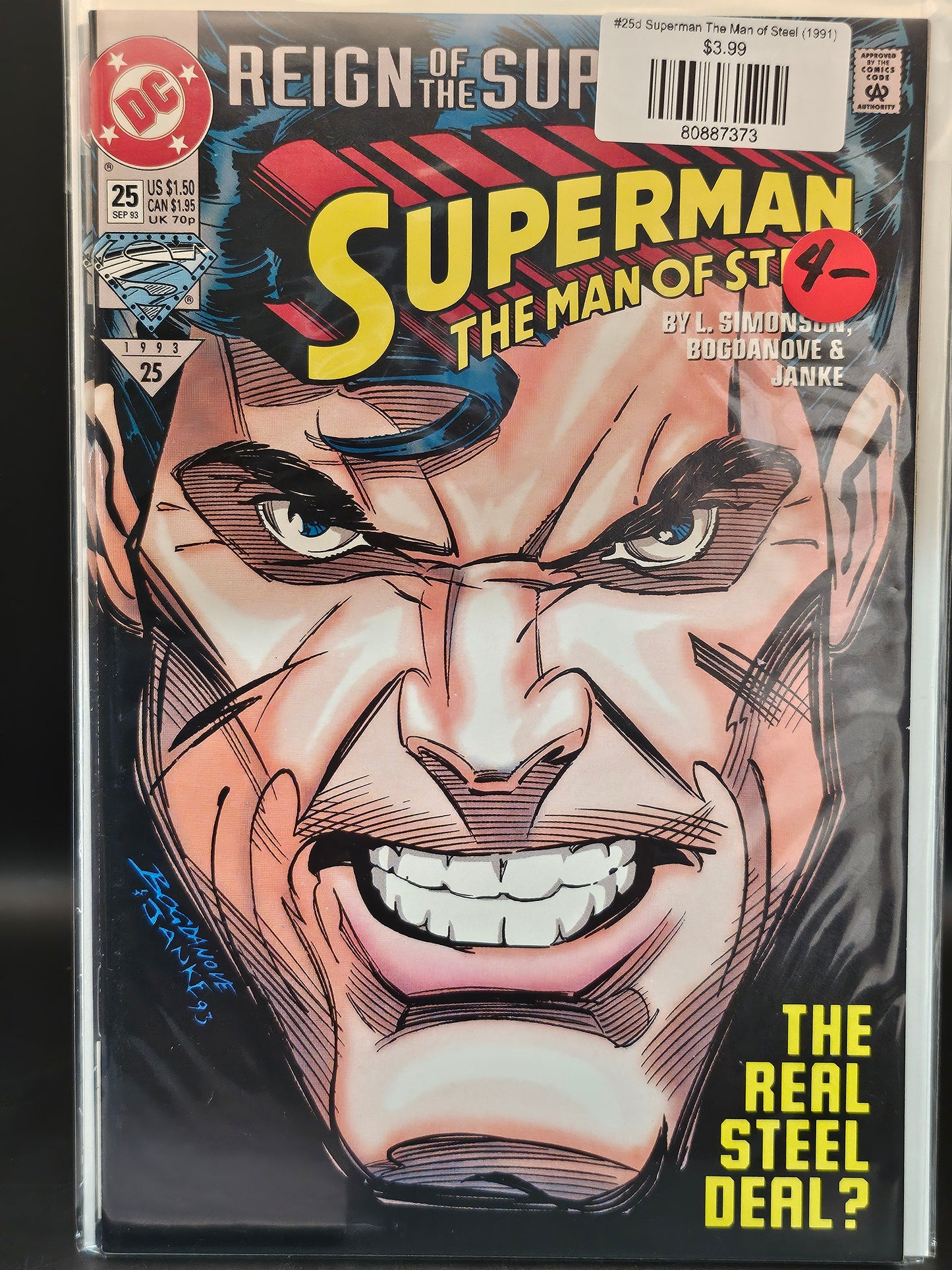 #25d Superman The Man of Steel (1991)
