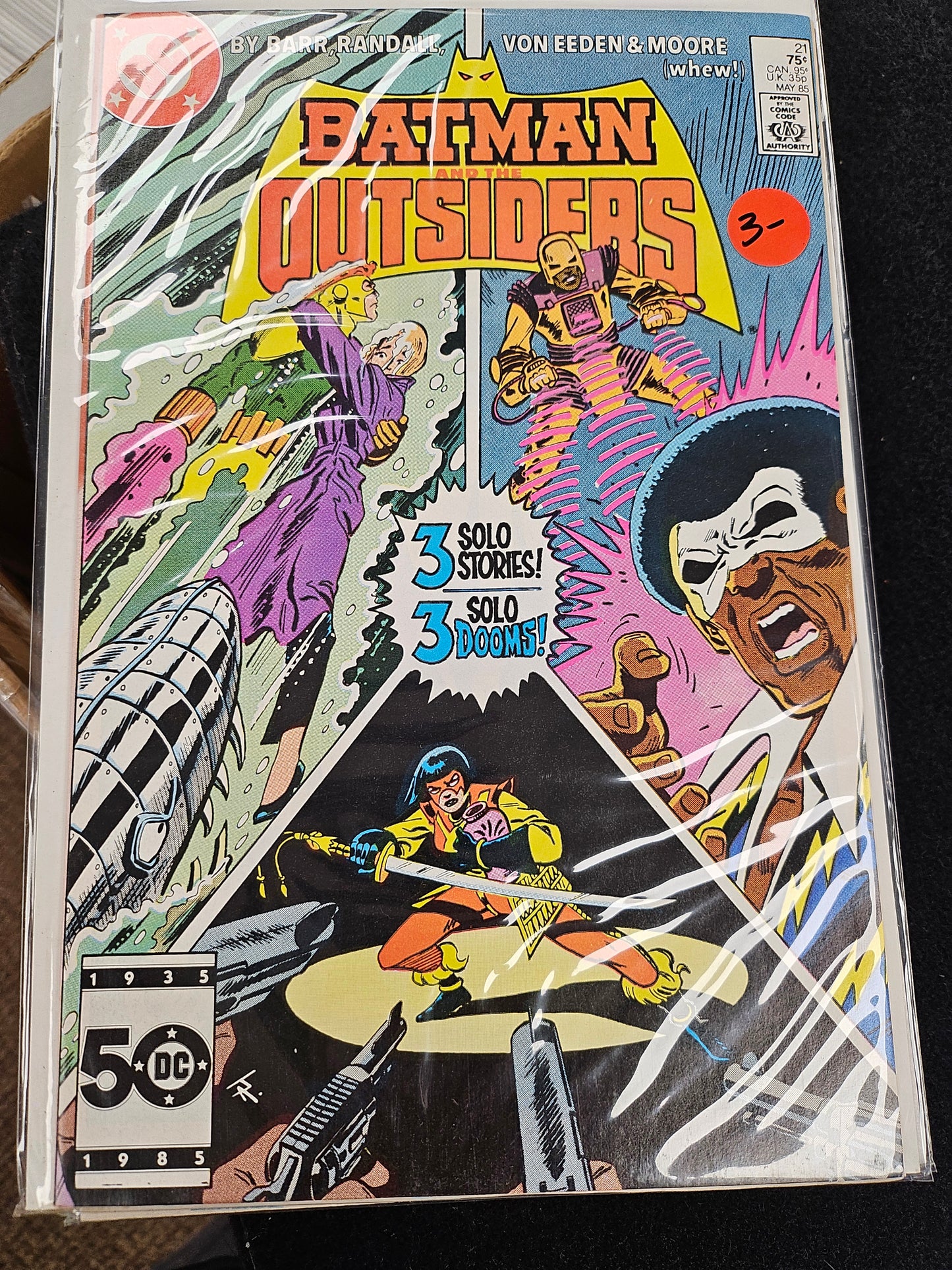 Batman and the Outsiders – DC Comics – (1983–1987) – Volume 1 – #21