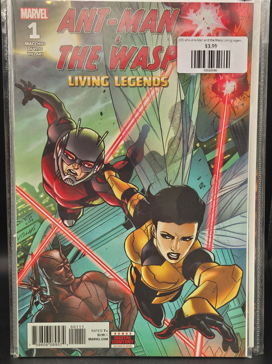 (OS) #1A Ant-Man and the Wasp Living Legends (2018)