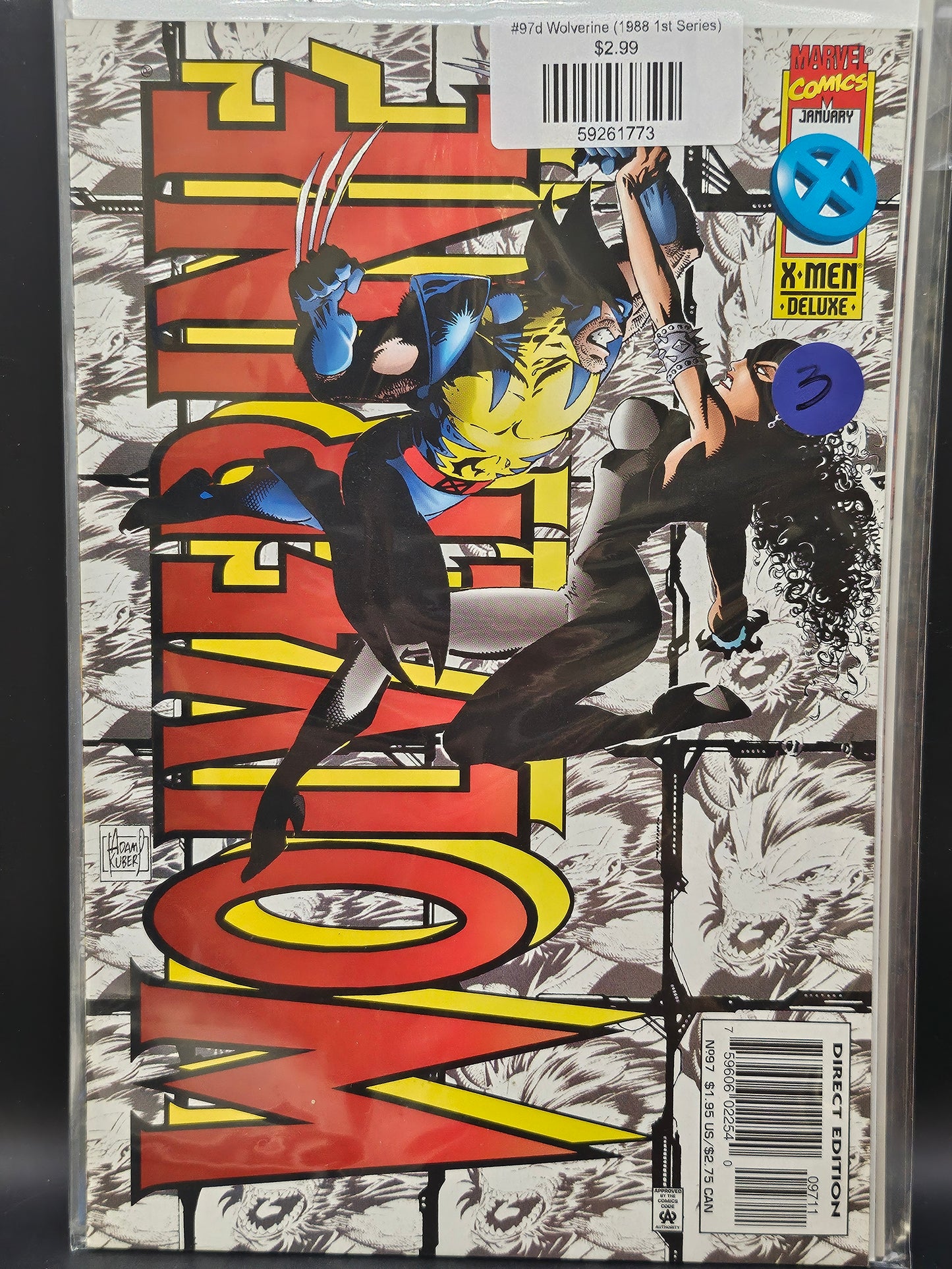 #97d Wolverine (1988 1st Series)