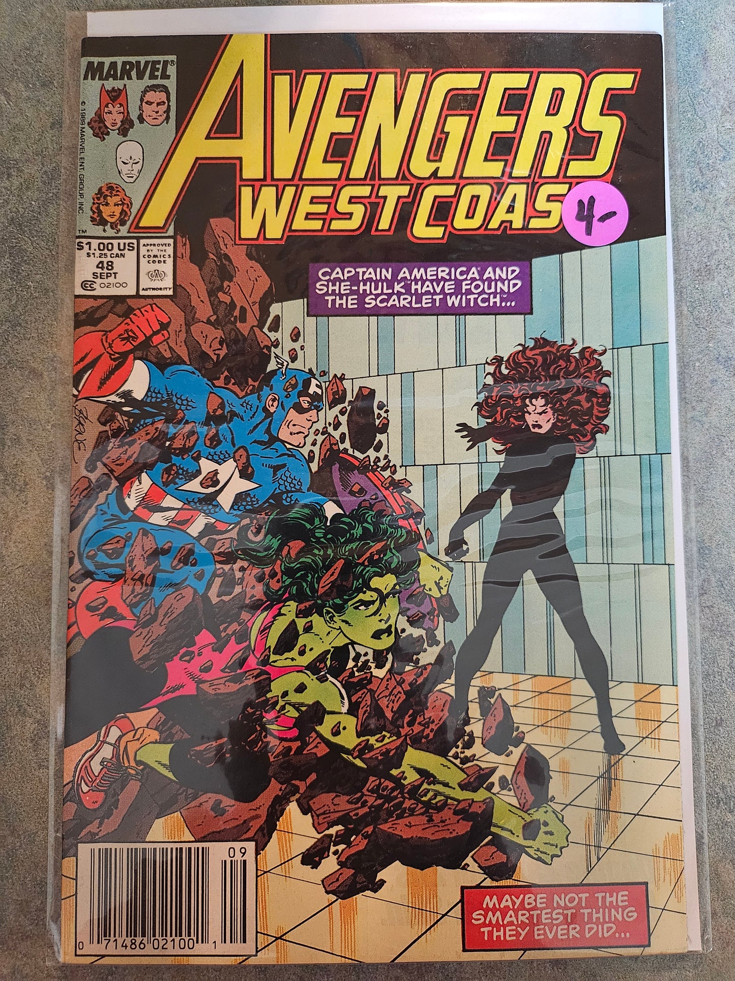 Avengers West Coast – Marvel Comics – (1989–1994) – Volume 1 – #48