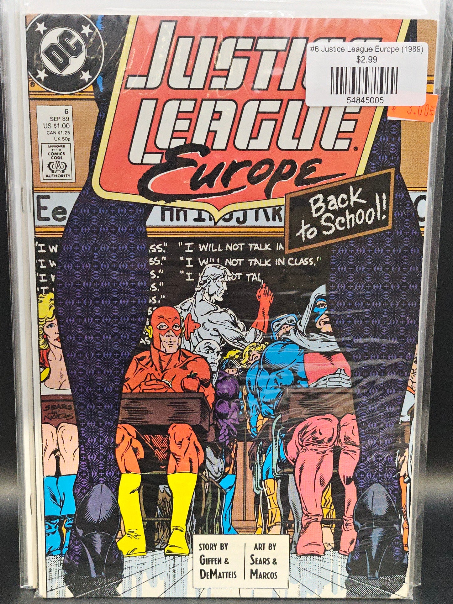 #6 Justice League Europe (1989)
