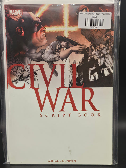 #1 Civil War Script Book TPB (2007)