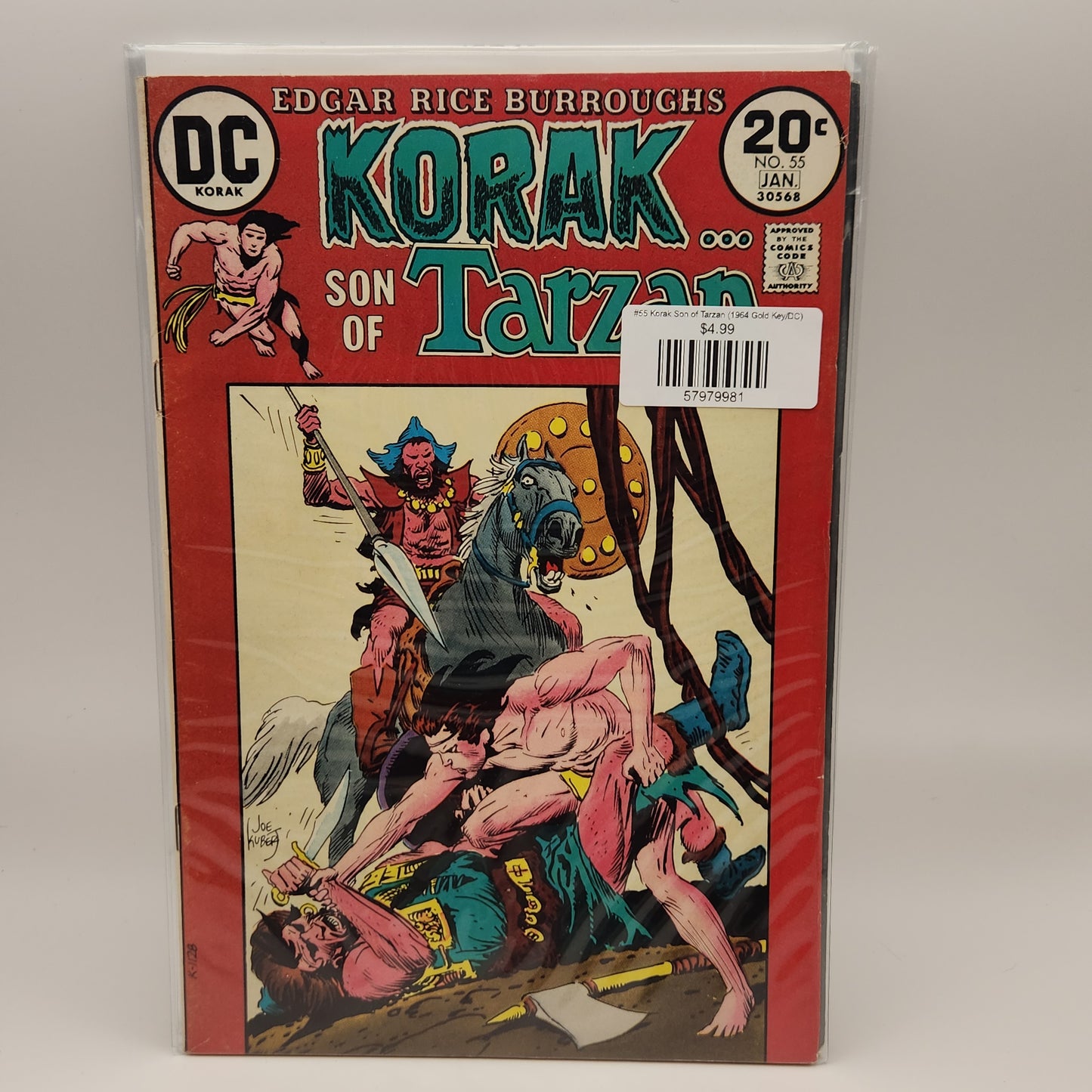 #55 Korak Son of Tarzan (1964 Gold Key/DC)