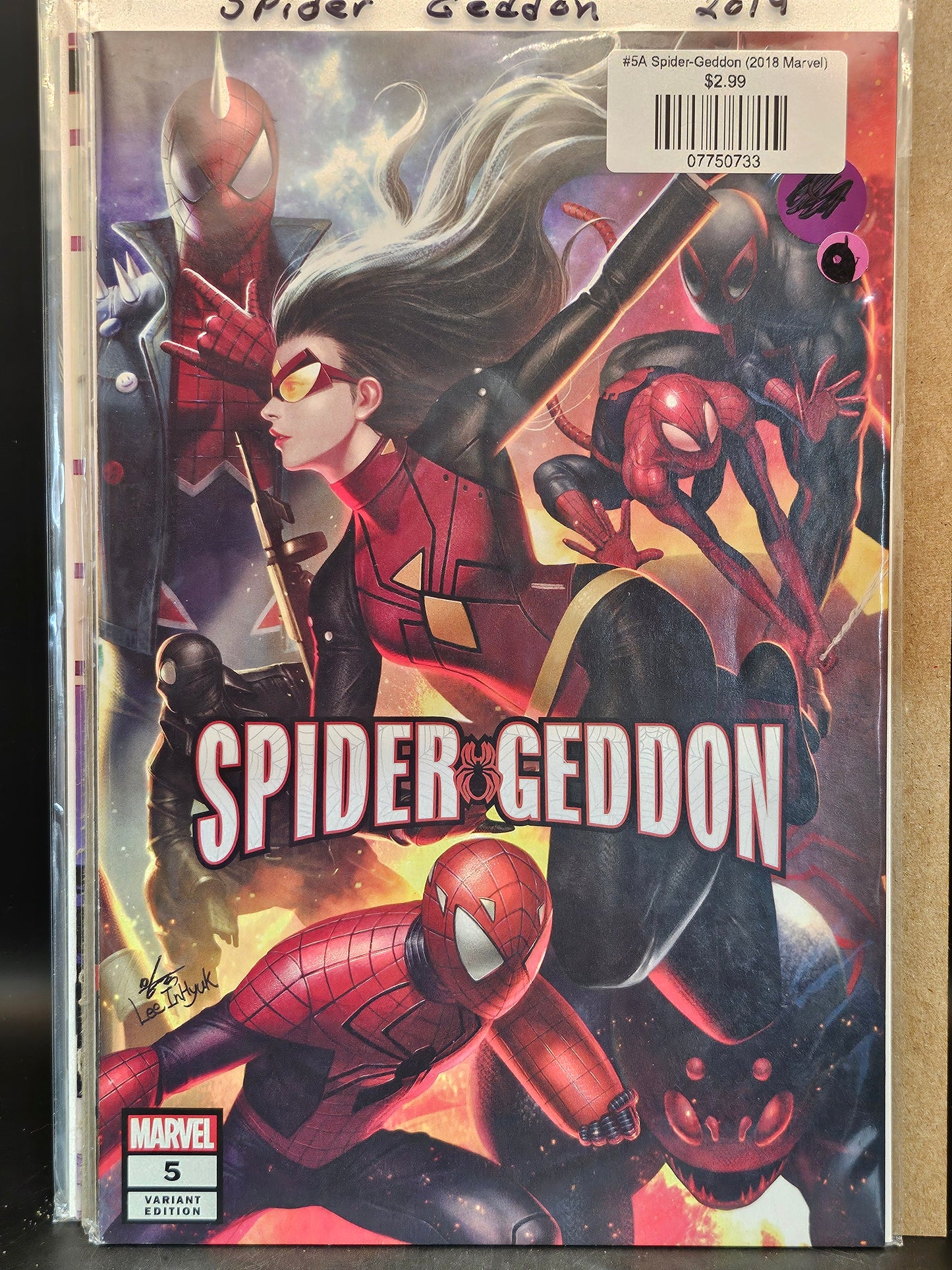 #5A Spider-Geddon (2018 Marvel)