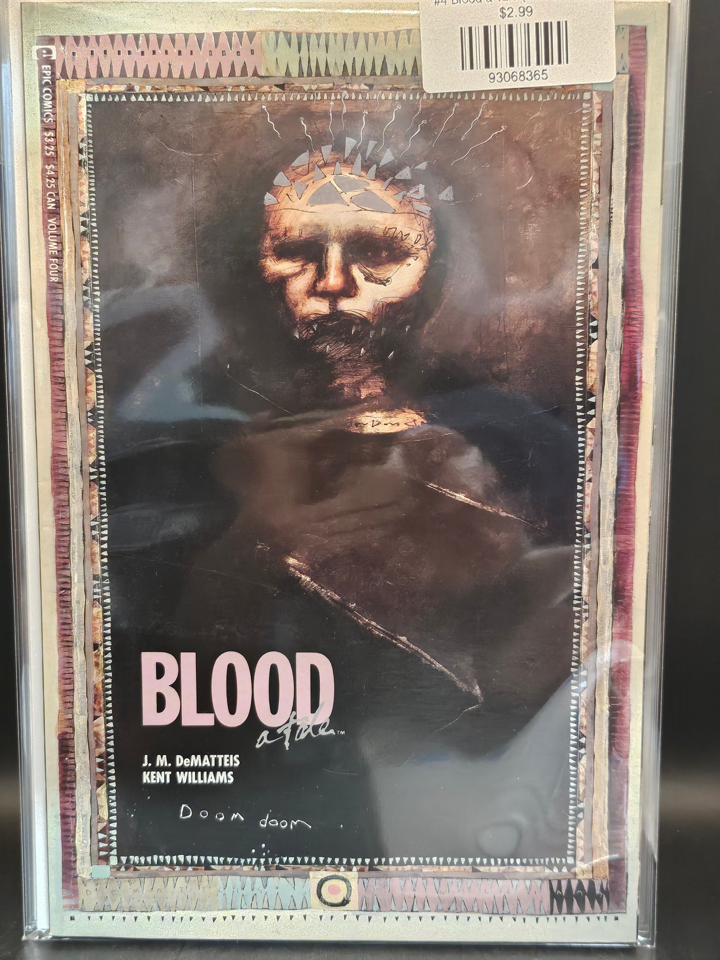 #4 Blood a Tale (1987 Marvel)