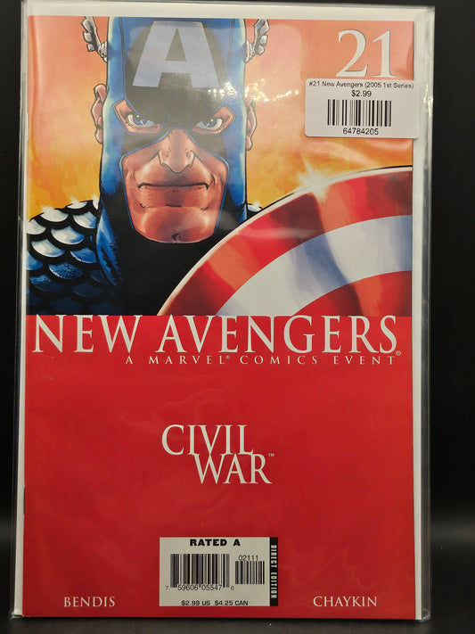 #21 New Avengers (2005 1st Series)