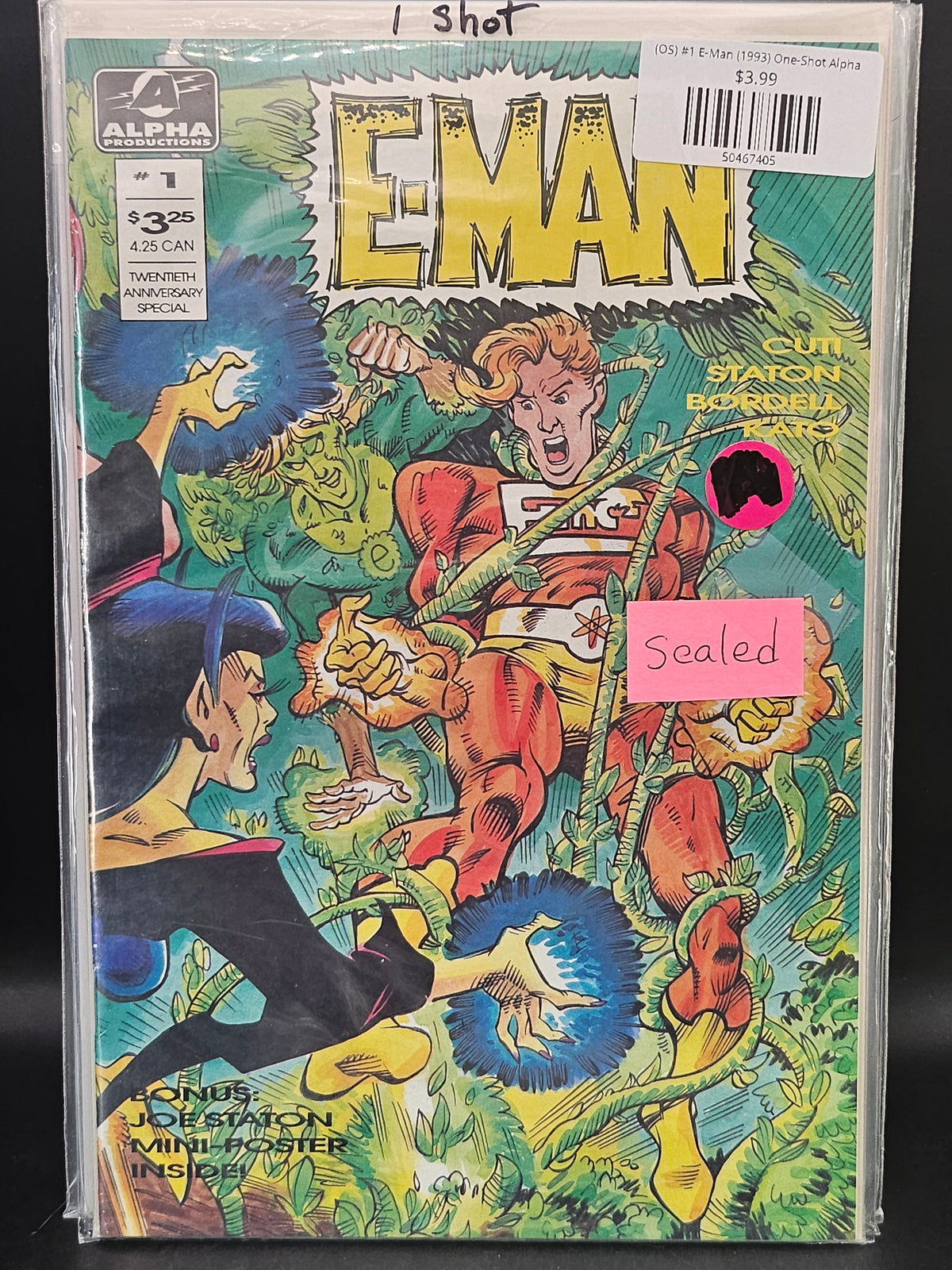 (OS) #1 E-Man (1993) One-Shot Alpha