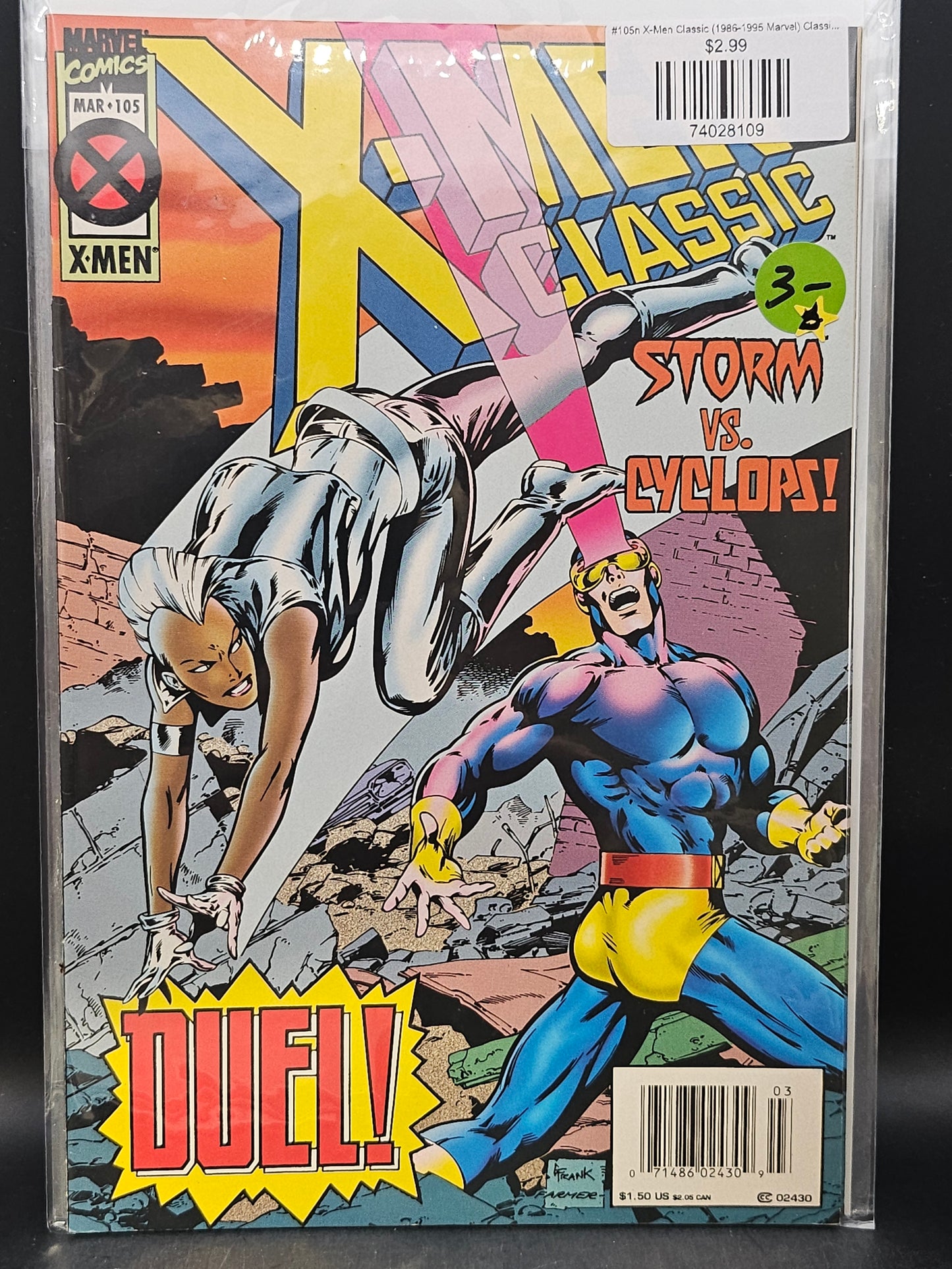 #105n X-Men Classic (1986-1995 Marvel) Classic X-Men