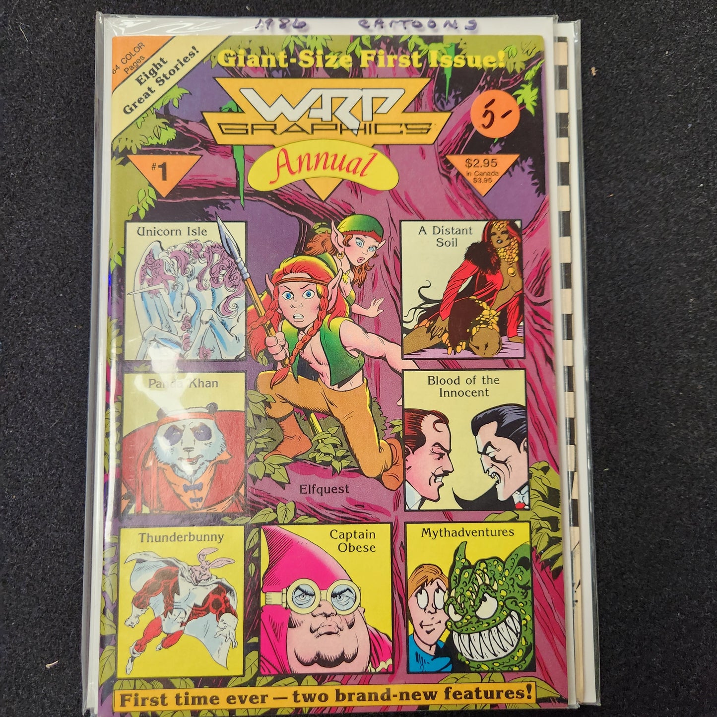 105.146 – Cartoon Odds - #1 - (Warp Graphics Annual Giant Size)