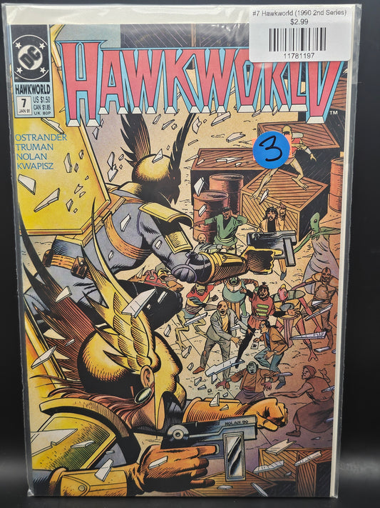 #7 Hawkworld (1990 2nd Series)