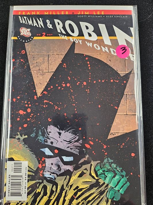 All Star Batman and Robin the Boy Wonder – DC Comics – (2005–2008) – Volume 1 – Limited Series – #2 - Cover A and B