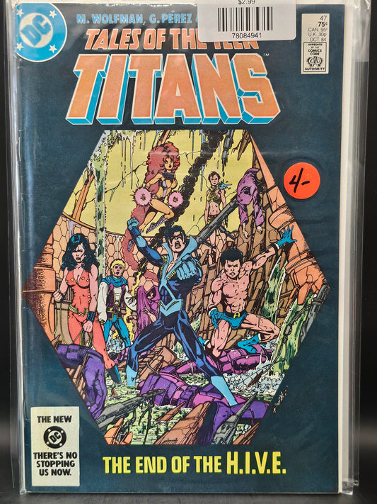 #47d New Teen Titans (1980) (Tales of ...)