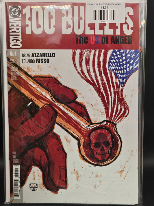 #2A (Dave) 100 BULLETS THE US OF ANGER (OF 8 DAVE JOHNSON MR)