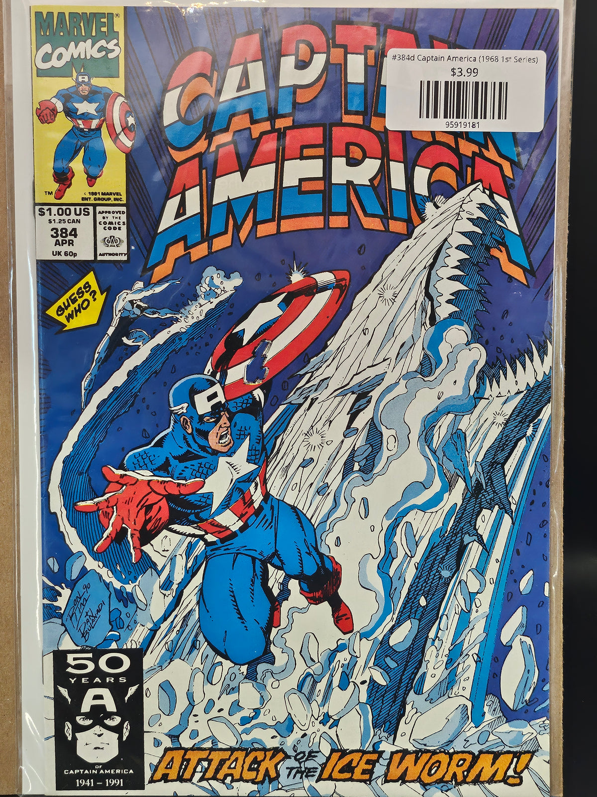 #384d Captain America (1968 1st Series)