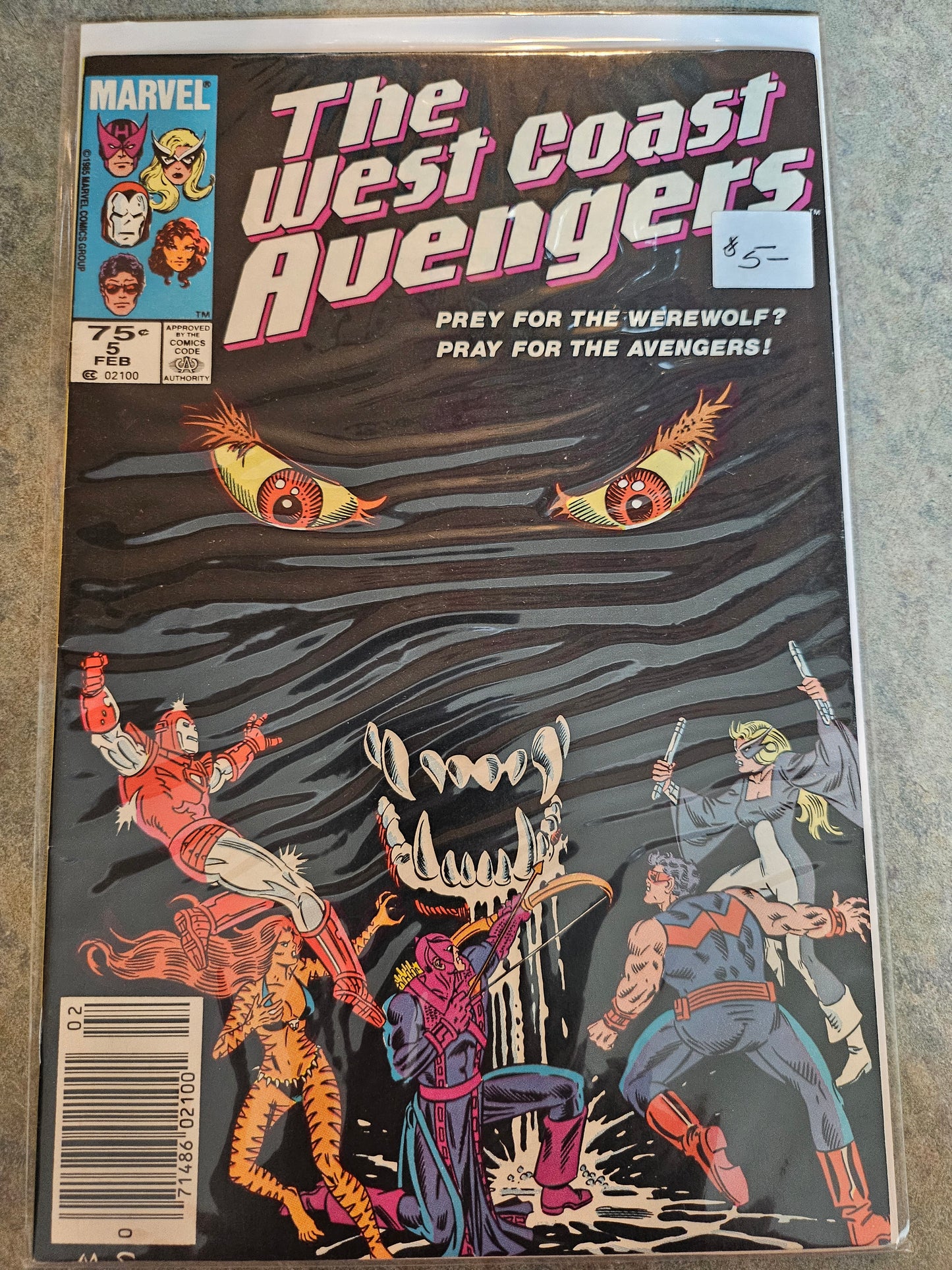 West Coast Avengers – Marvel Comics – (1985–1989) – Volume 2 – #5