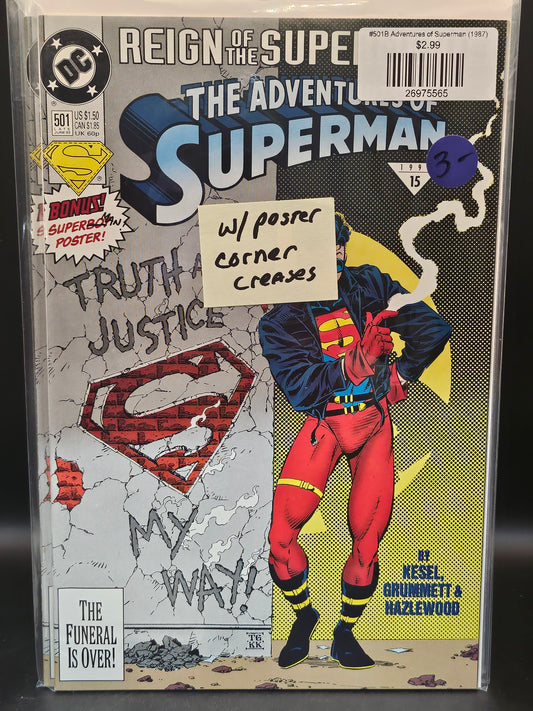 #501B Adventures of Superman (1987)