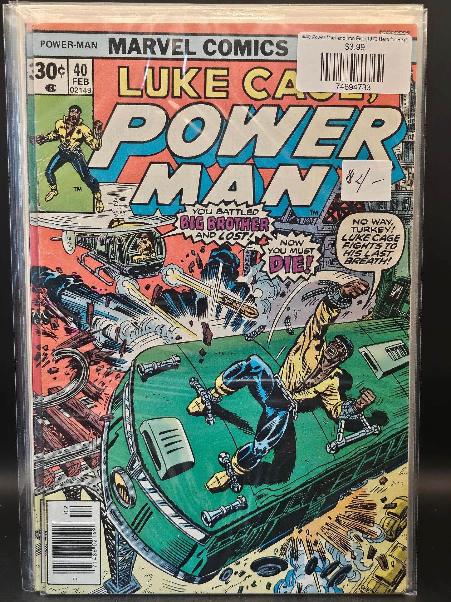 #40 Power Man and Iron Fist (1972 Hero for Hire)