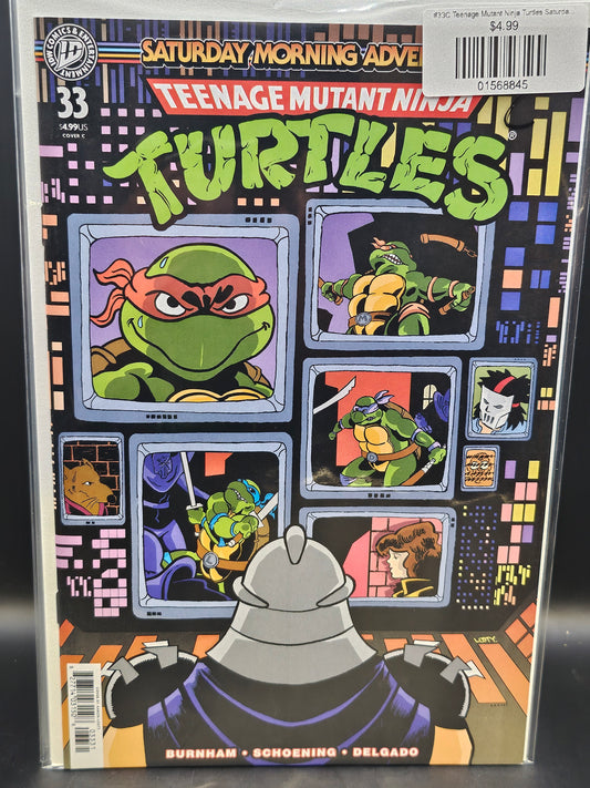 #33C Teenage Mutant Ninja Turtles Saturday Morning Adventures (2023 IDW)