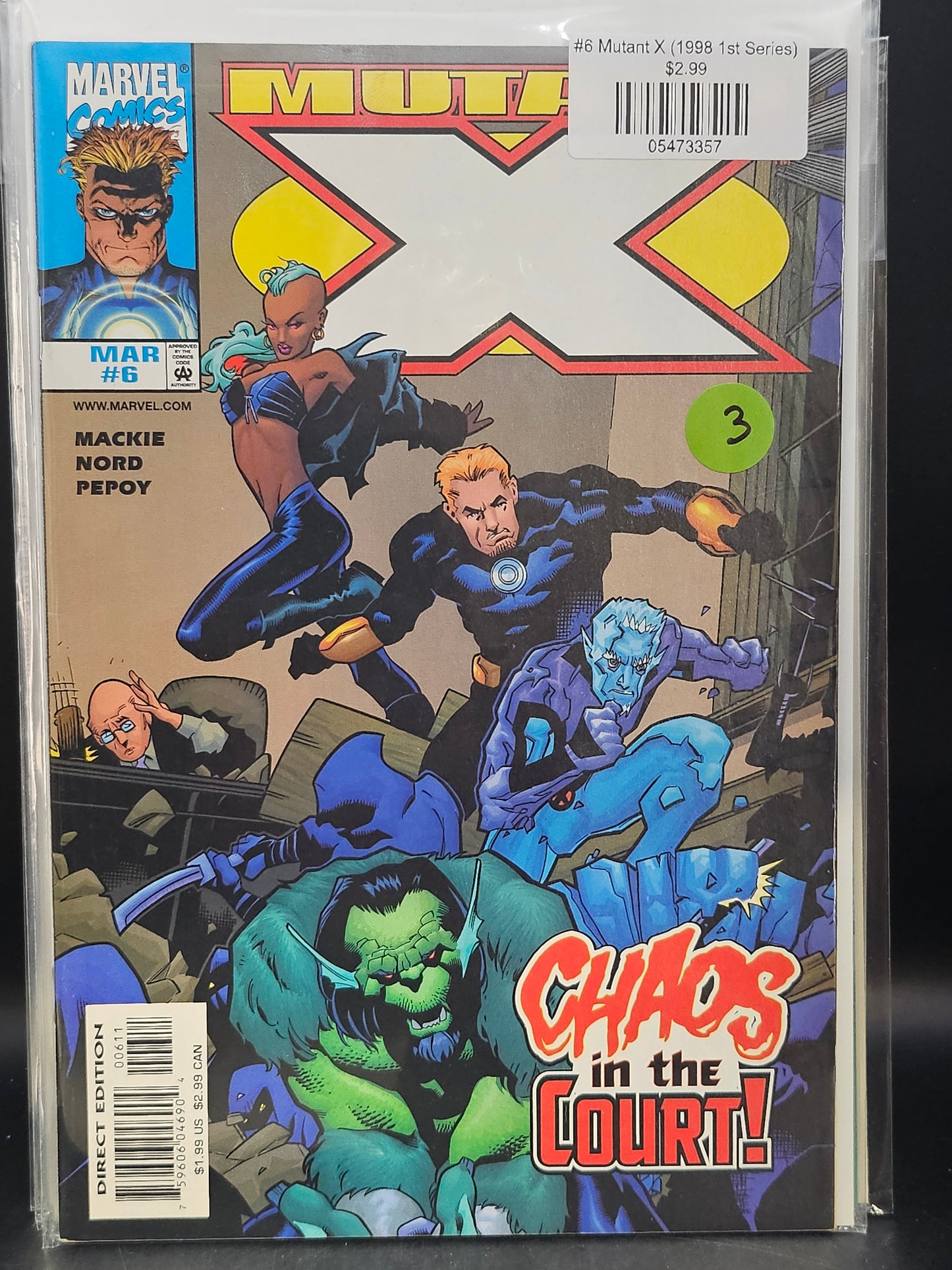 #6 Mutant X (1998 1st Series)
