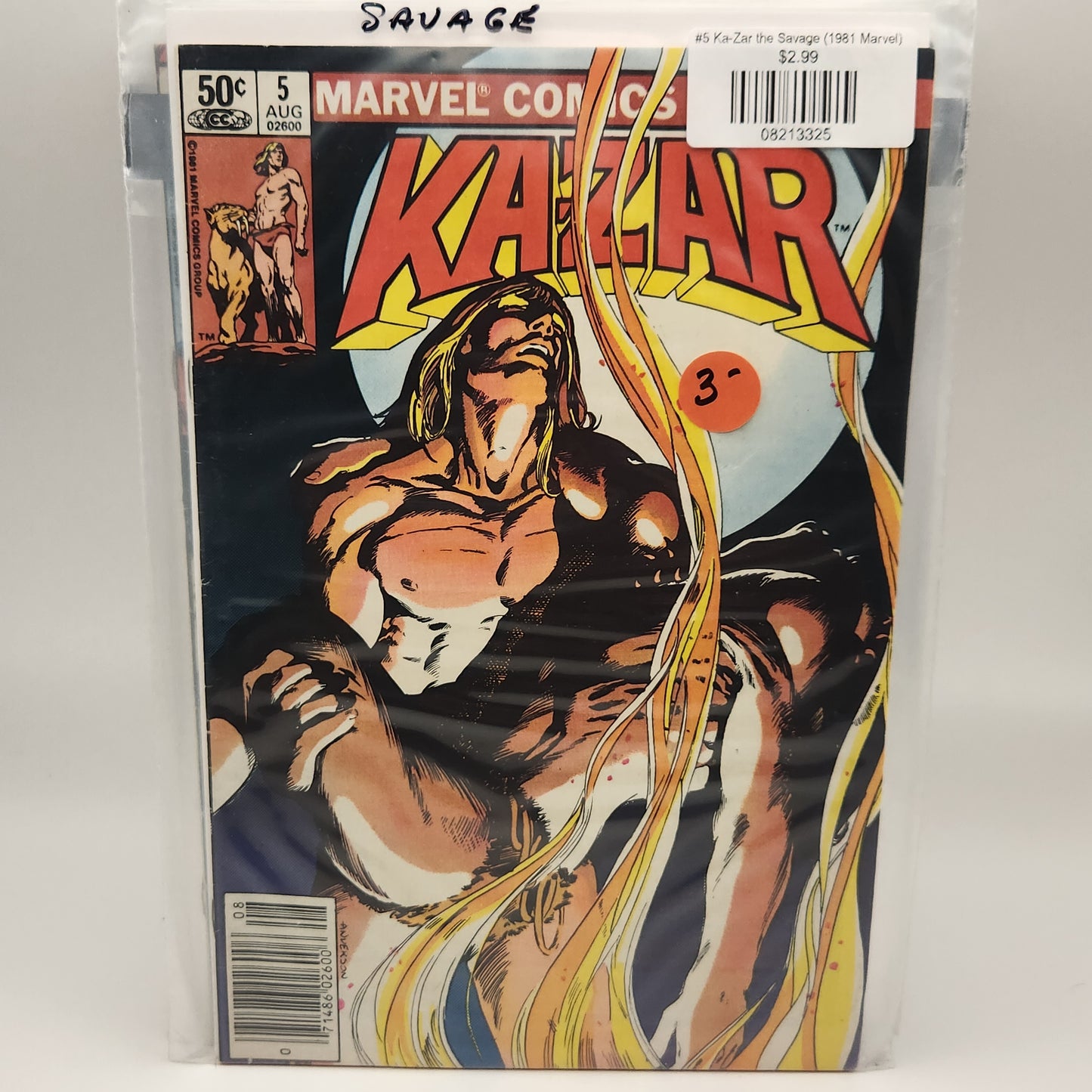 #5 Ka-Zar the Savage (1981 Marvel)