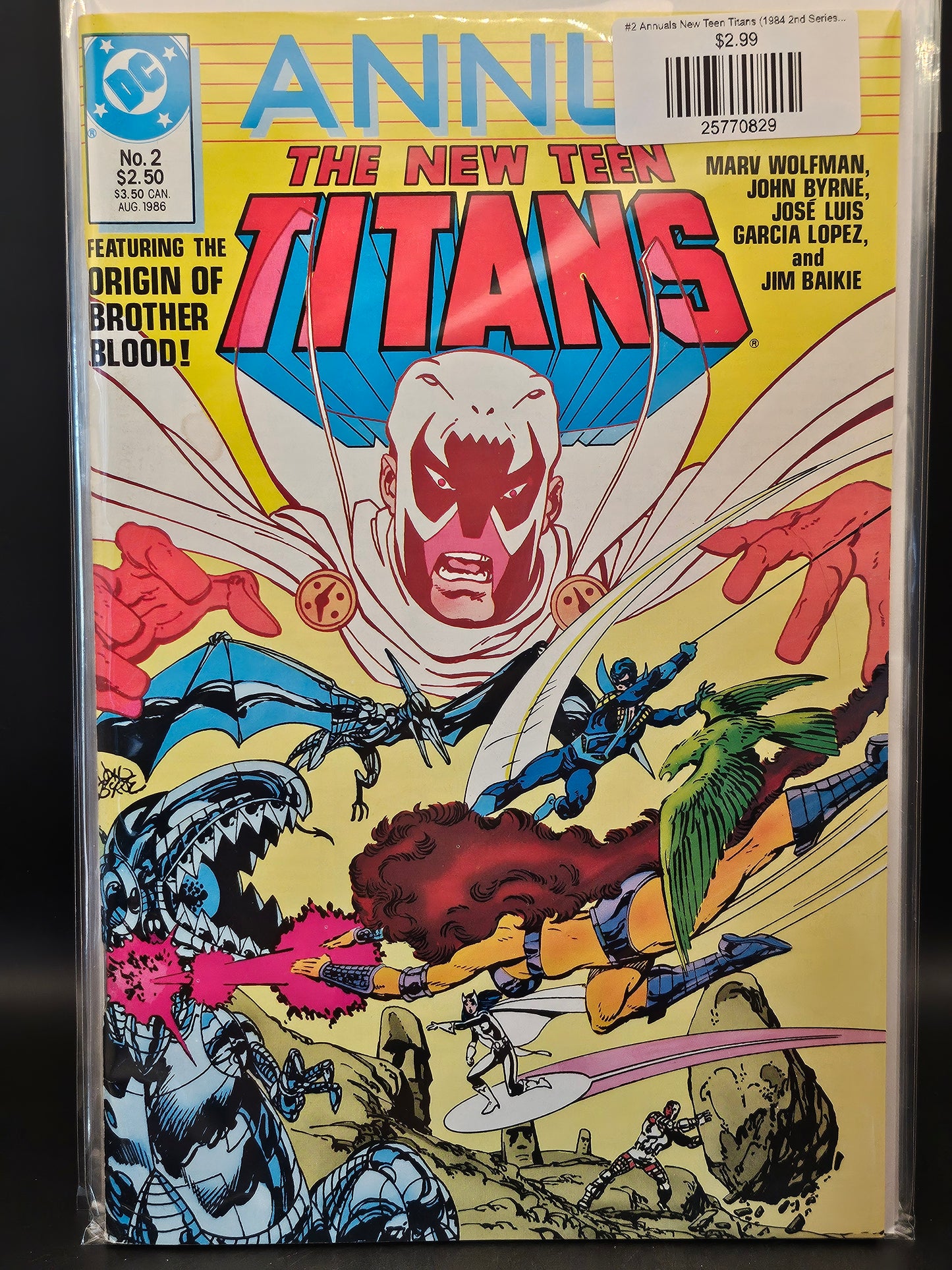 #2 Annuals New Teen Titans (1984 2nd Series) New Titans
