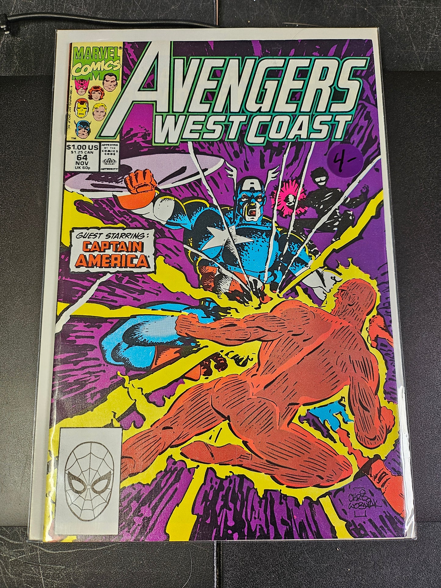 Avengers West Coast – Marvel Comics – (1989–1994) – Volume 1 – #64