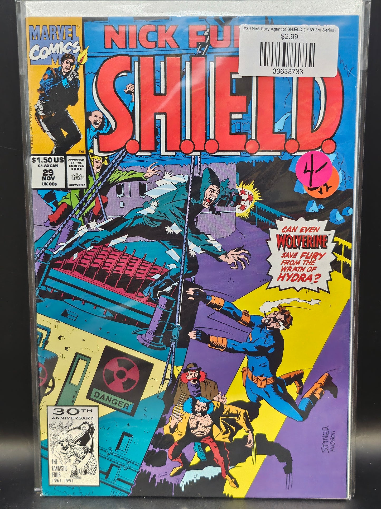 #29 Nick Fury Agent of SHIELD (1989 3rd Series)