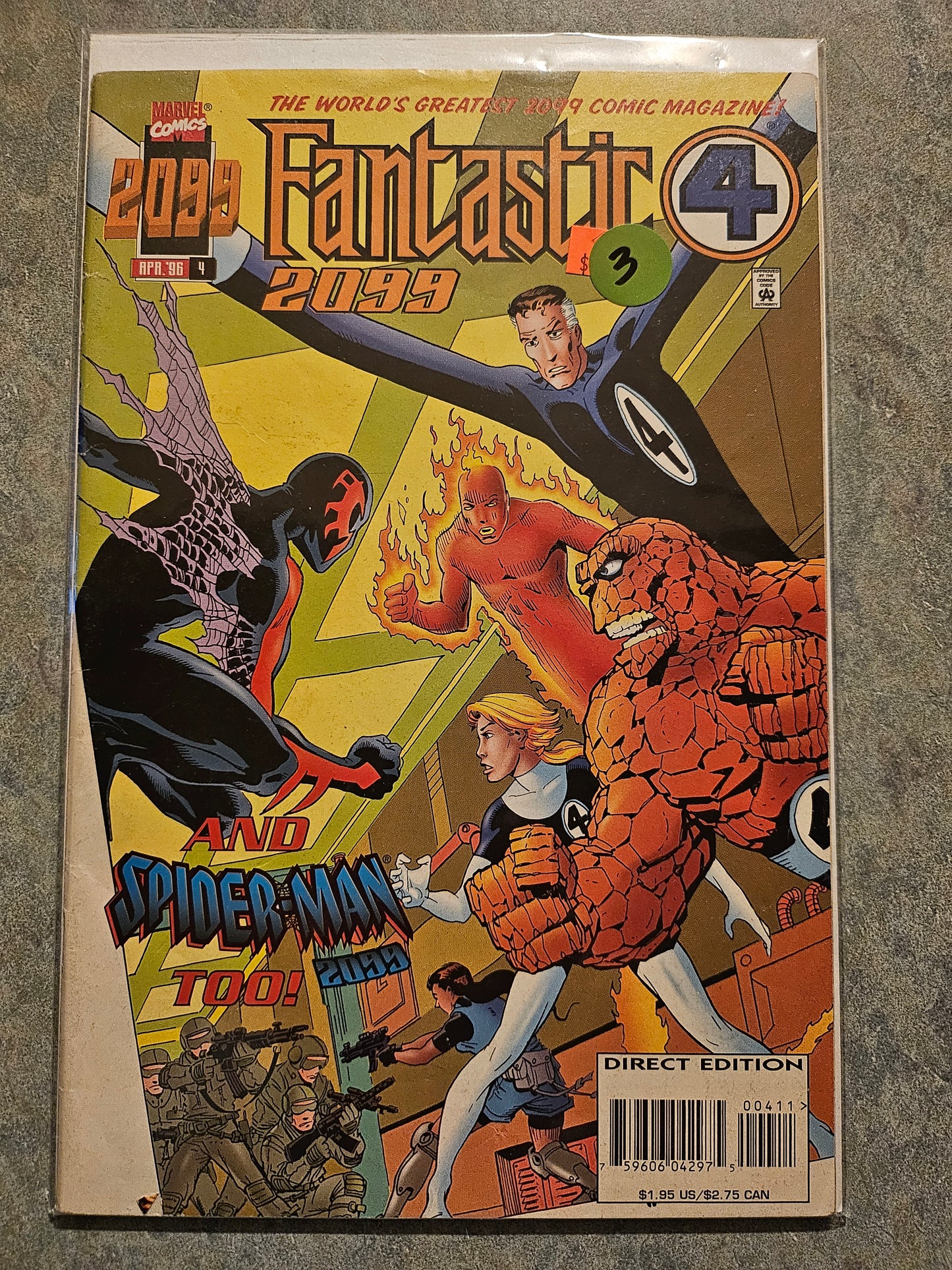 102.101 Fantastic Four – #4 – 2099 (1996)