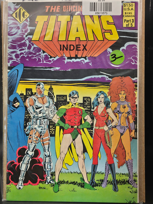 #3 Official Teen Titans Index (1985)
