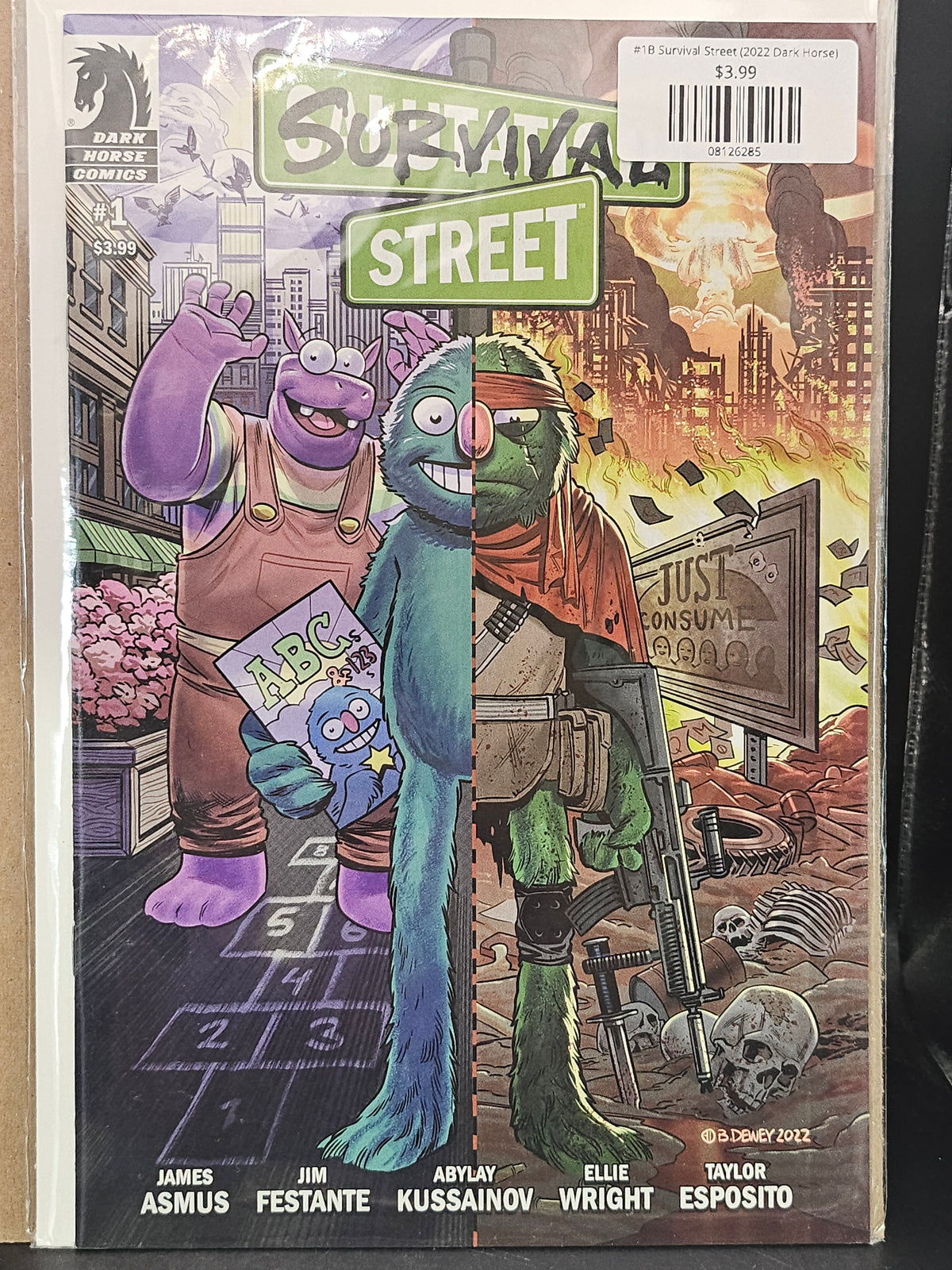 #1B Survival Street (2022 Dark Horse)