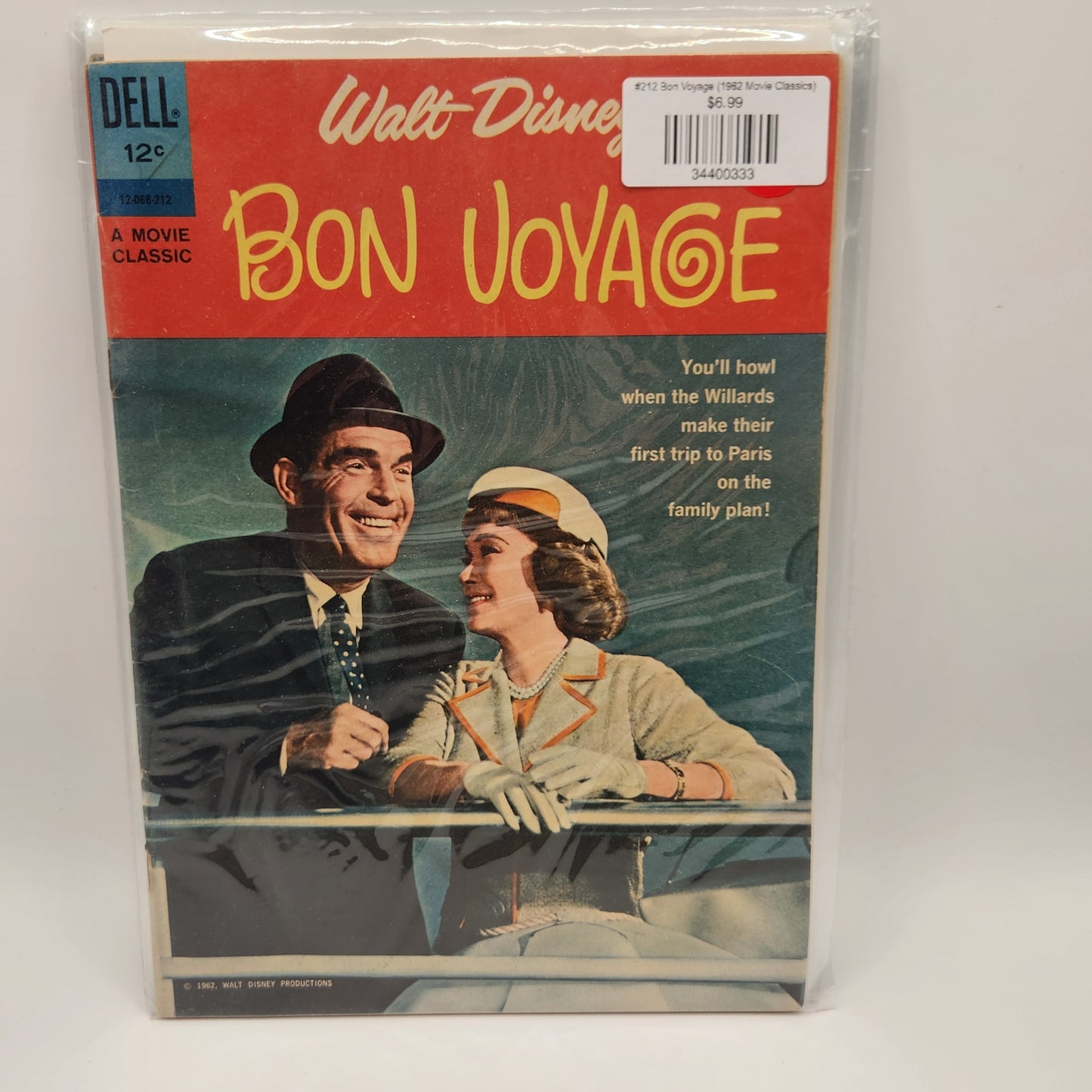 #212 Bon Voyage (1962 Movie Classics)