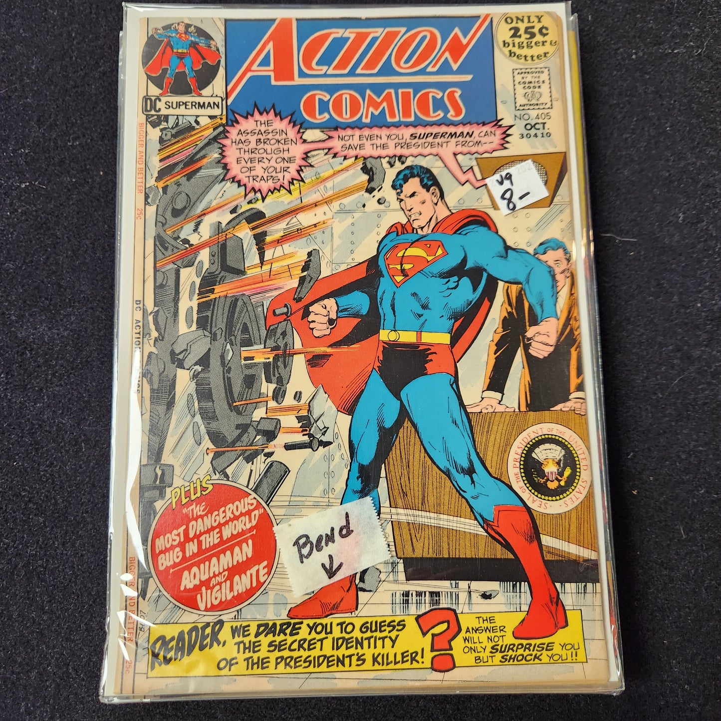 Action Comics #405 - Aquaman and Vigilante (DC 1971)