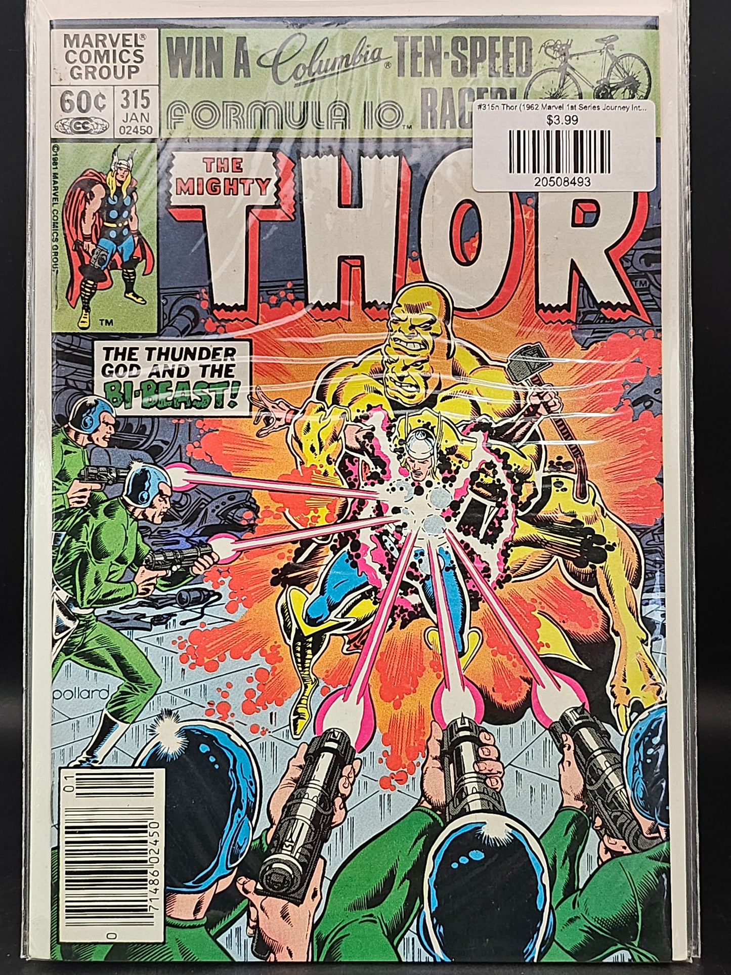 #315n Thor (1962 Marvel 1st Series Journey Into Mystery)