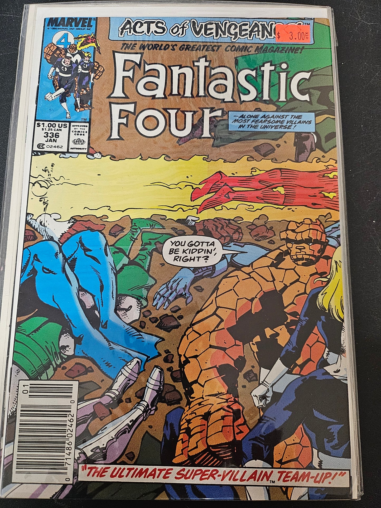101.145 Fantastic Four – #336 – v1 (1961–1995)