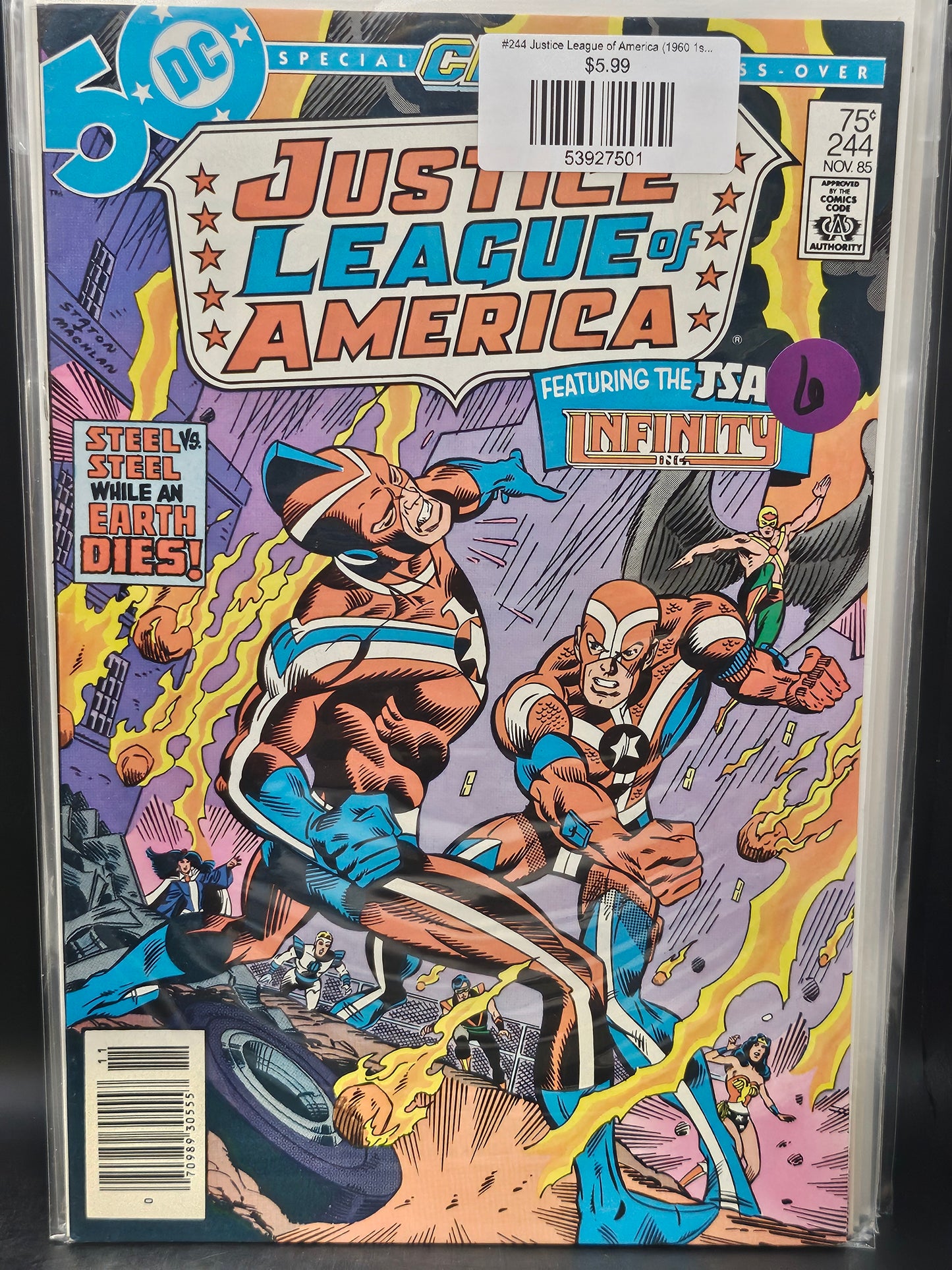#244 Justice League of America (1960 1st Series)