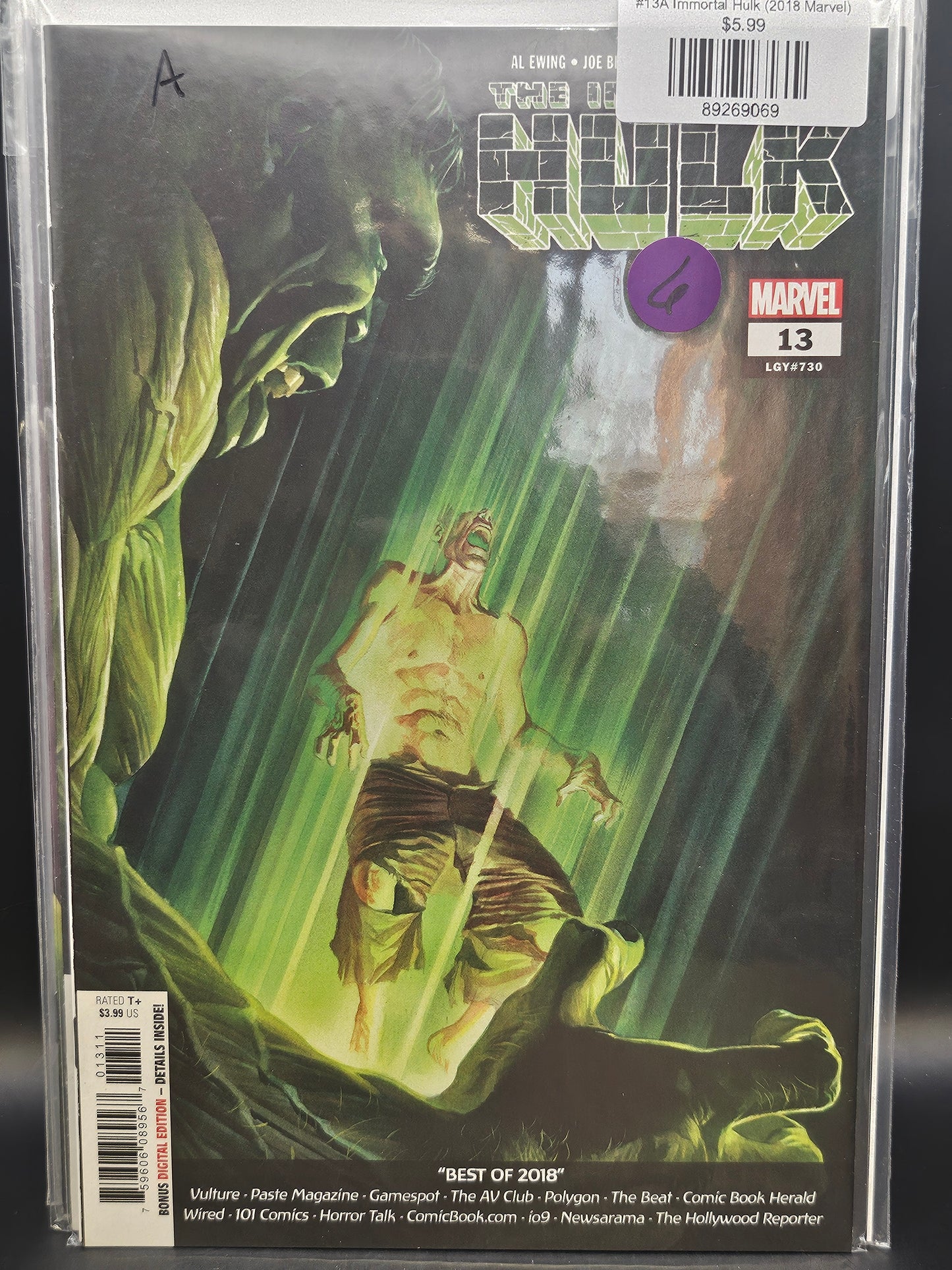 #13A Immortal Hulk (2018 Marvel)