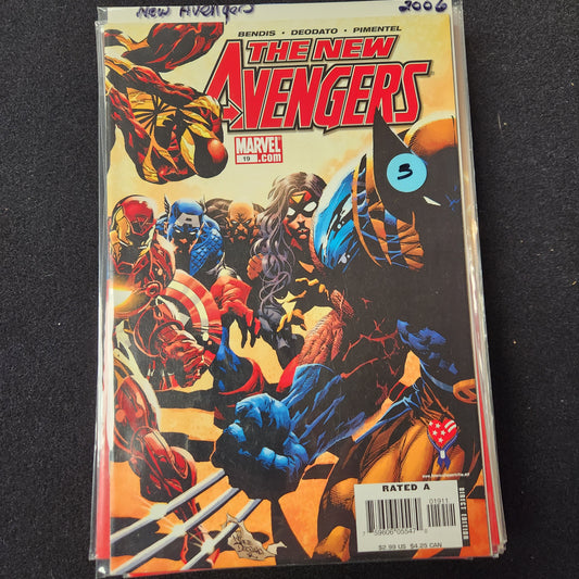 New Avengers #19 (2005-10) blue $3