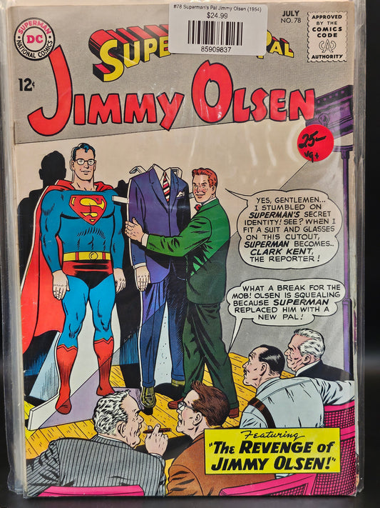 #78 Superman's Pal Jimmy Olsen (1954)