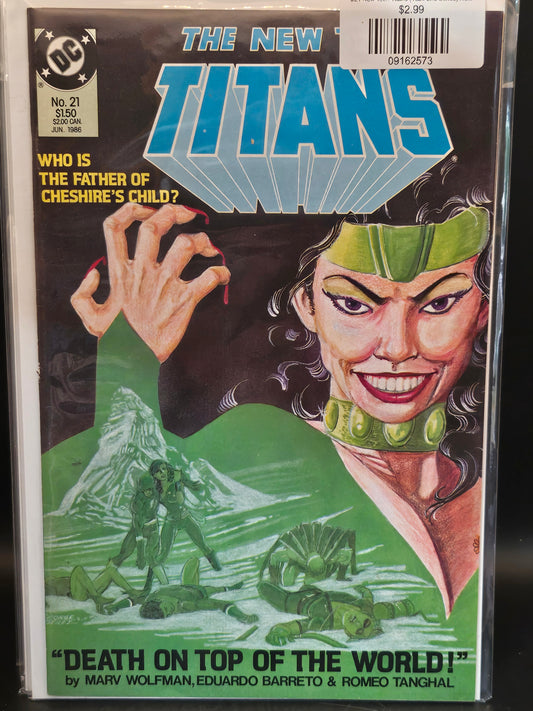 #21 New Teen Titans (1984 2nd Series) New Titans