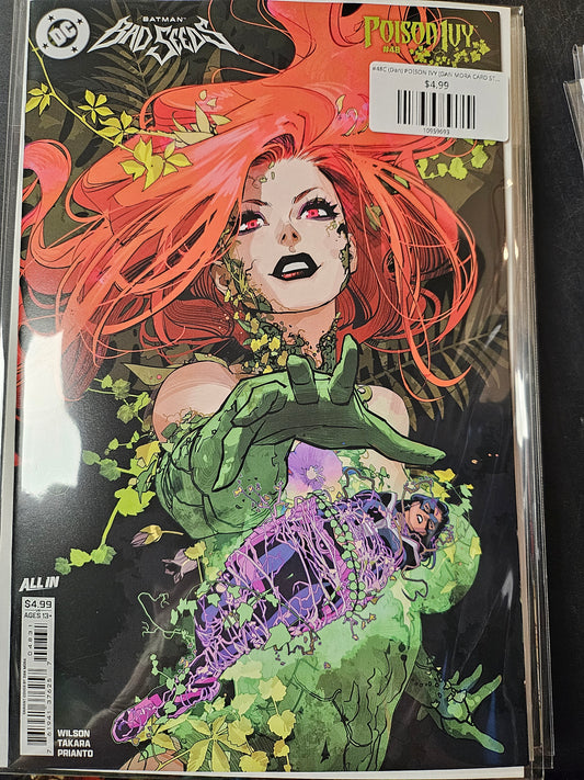 #48C (Dan) POISON IVY (DAN MORA CARD STOCK VAR BATMAN BAD SEEDS)