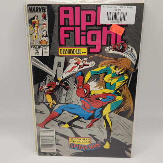 #74 Alpha Flight (1983 1st Series)