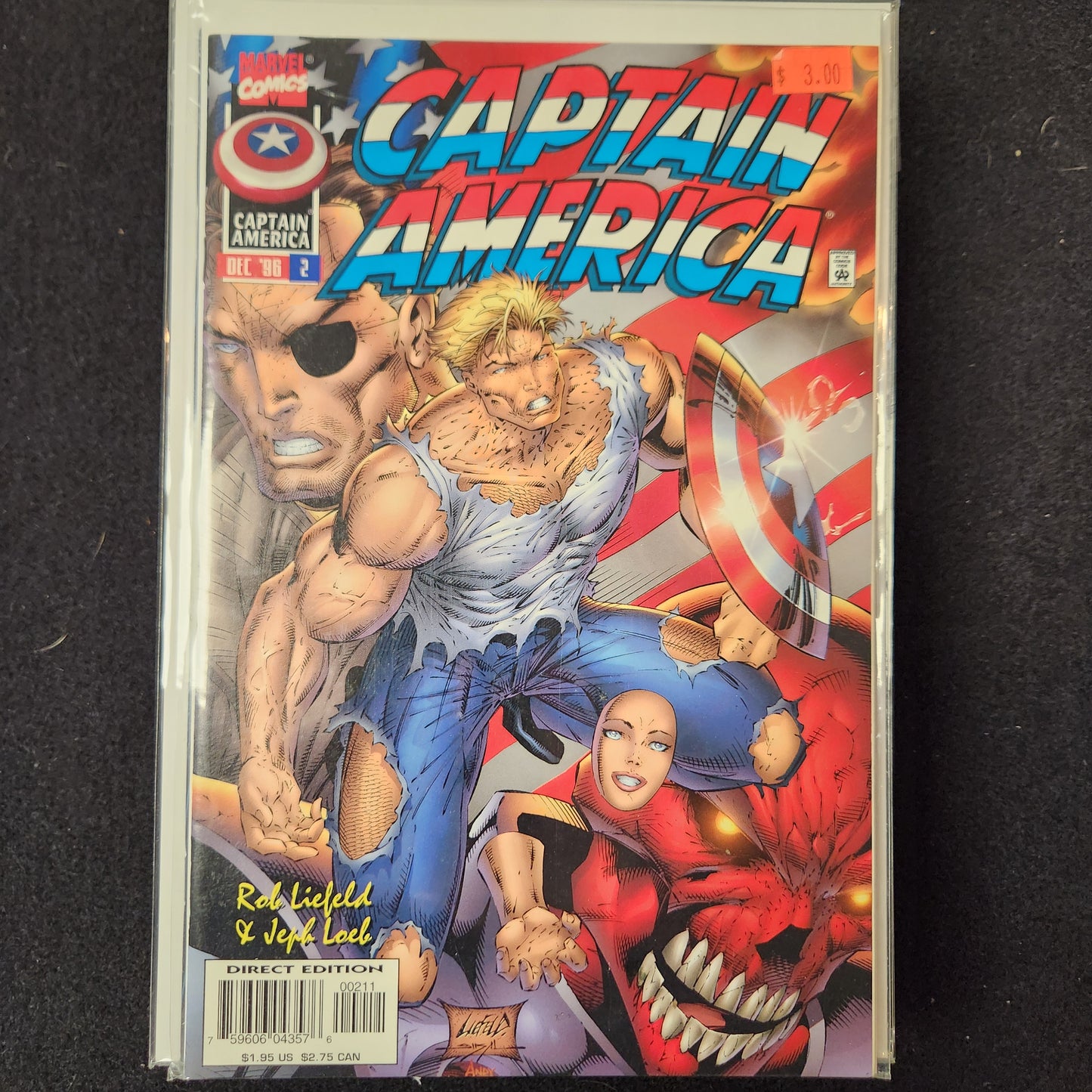 Captain America – Marvel – 1996–1997 – Volume 2 – Ongoing Series – #2 - Cover A